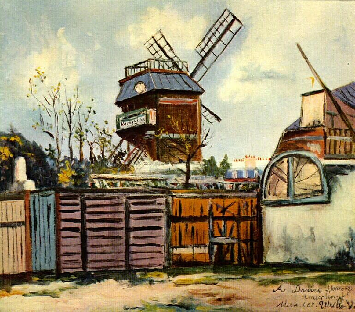 Le Moulin de la Galette à Montmartre